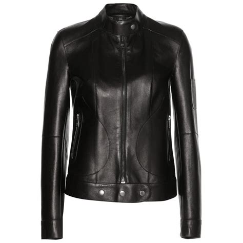 dolce and gabbana womens leather jacket
